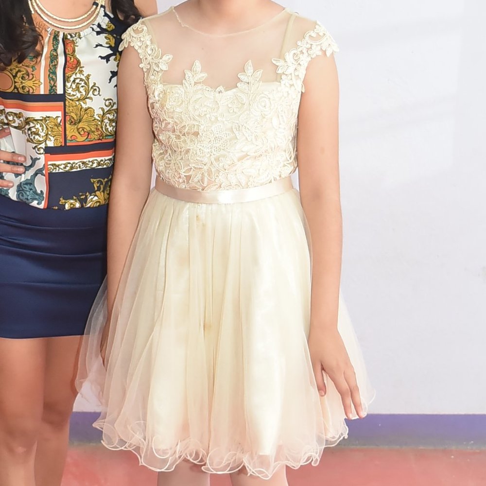 Dancing Queen Cream Dress S